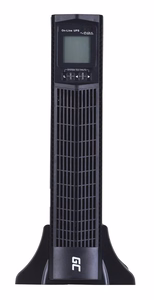 Green Cell UPS13 raki UPS RTII 1000 VA 900 W LCD-ekraaniga