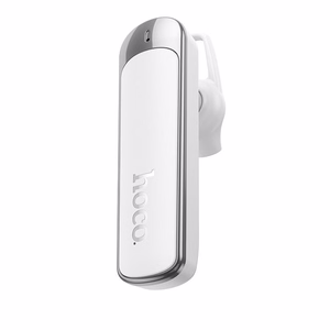 Hoco E201 juhtmevaba mono-peakomplekt, ENC, Bluetooth 6.0, 130 mAh, valge