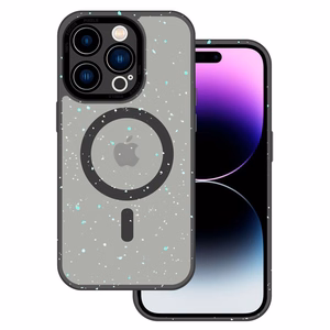 Tel Protect Magnetic Splash Frosted Ümbris jaoks Iphone 15 must