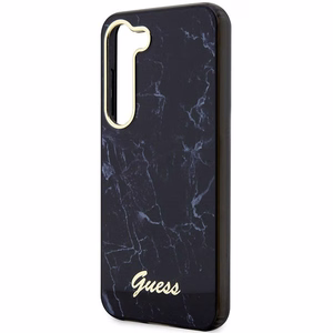 Guess GUHCS23MPCUMAK S23 +S916 чёрный/чёрный жёсткий чехол Marble