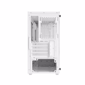 Darkflash M305 arvutikorpus ilma ventilaatoriteta (valge)