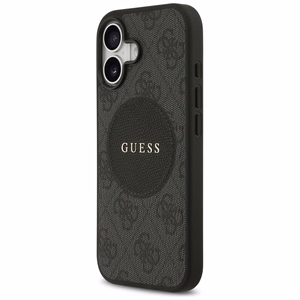 Guess 4G Circle Classic Logo MagSafe ümbris jaoks iPhone 17 - must