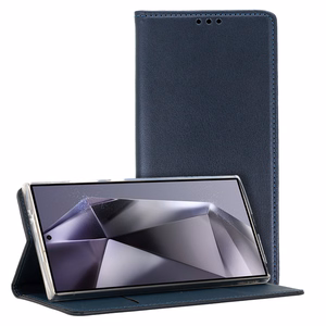 Smart Magneto Ümbris jaoks Motorola Edge 40 Pro tumesinine