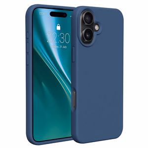 Etteri Silikoonist ümbris iPhone 16 Plus 6,7" tumesinine