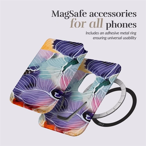 MIO Flowers Magsafe ümbris kaardihoidjaga