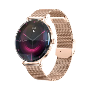 Forever Smartwatch Lucca SB-370 Rose Kuldne - Leopard Print