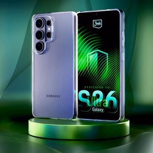 3mk läbipaistev ümbris Samsung Galaxy S26 Ultra jaoks - läbipaistev