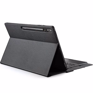 DUX DUCIS case DK foldable with Wireless Keyboard with backlight jaoks SAMSUNG Tab S10 Ultra/S9 Ultra/S8 Ultra must