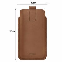 Tech-Protect SM65 ümbris jaoks 6.0-6.9" smartphones - brown