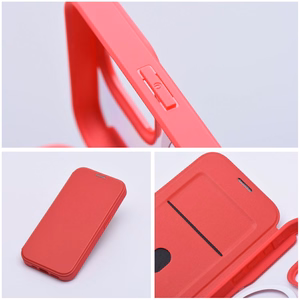 SMART MAG Kaaned Ümbris compatible with MagSafe jaoks IPHONE 15 Pro Max punane