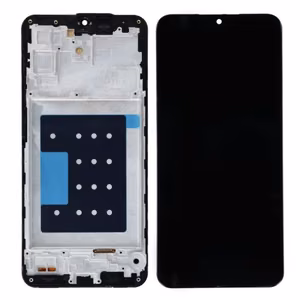 LCD ekraan sobib seadmele Samsung A175 A17 4G / A176 A17 5G must raamiga HQ