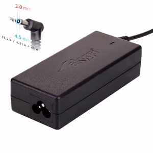 Akyga AK-ND-69 sülearvuti laadija (19.5V / 2.31A 45W 4.5 x 3.0mm + pin) HP 1.2m