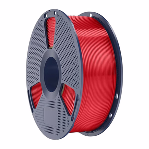 Sunlu PLA+ filament (läbipaistev punane)