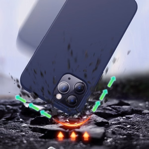 Joyroom Color Series ümbris iPhone 12 Pro Max'ile must (JR-BP800)