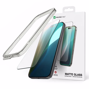 AmazingThing Titan Matte Glass tempered glass for iPhone 16