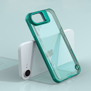 Nillkin Iceblade Prop Ümbris with Stand jaoks iPhone 16e - Roheline