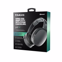 Skullcandy Hesh ANC Ausinės Vielinis ir Bevielis Su lankeliu Skambučiai / muzika C tipo USB Bluetooth Juoda