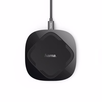 HAMA Induktsioonlaadija TELEFONIDELE "QI-UFC 10" MUST