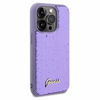 Guess Sequin Script Metal ümbris jaoks iPhone 13 Pro / 13 - lilla
