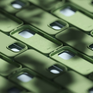 Etteri Silicone ümbris jaoks Samsung Galaxy S23 light roheline