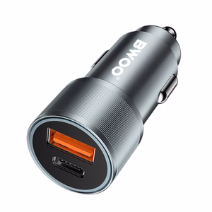 Autolaadija Bwoo (CC73) (1xUSB; 1xUSB-C; 38W) must