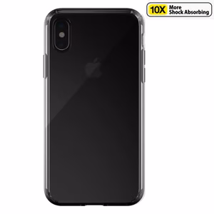 Just Mobile Tenc Air ümbris seadmele iPhone XS Max, kristallmust