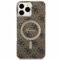 Guess GUHMP13XH4STW iPhone 13 Pro Max 6.7" brown/brown hardcase 4G MagSafe