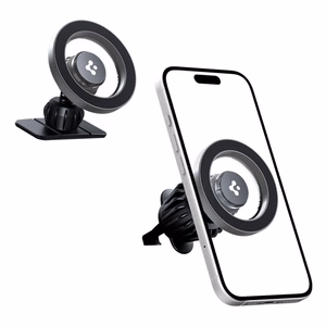 Spigen MFT13 MagSafe Car Hoidja jaoks Cockpit or Air Vent - Silver