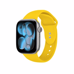 Crong Liquid rihm Apple Watch 38 / 40 / 41 / 42 mm kellale, kollane