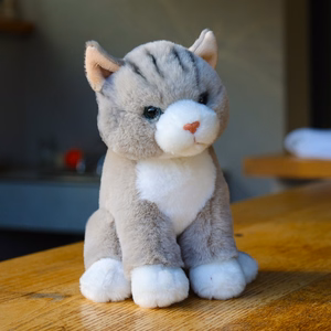 Rappa Soft Collection keskkonnahoidlik realistlik istuva halli kassi plüüslelu, 23 cm