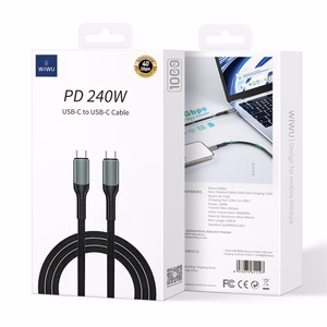 WIWU 240W PD projektorikaabel Wi-C036 C-C