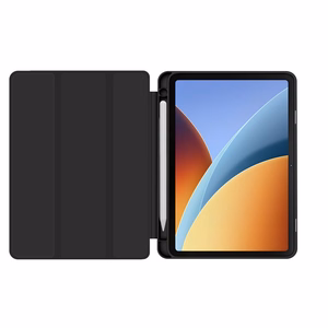 Tech-Protect SmartCase ümbris pliiatsiga Xiaomi Redmi Pad 2 9.7" - must