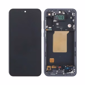 LCD screen Samsung A556 A55 5G with touch screen and frame Awesome Navy (assembled service pack)