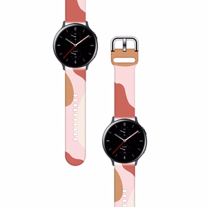 Ремешок Moro для Samsung Galaxy Watch 45 / 46 / 47 mm силиконовый браслет - узор 12