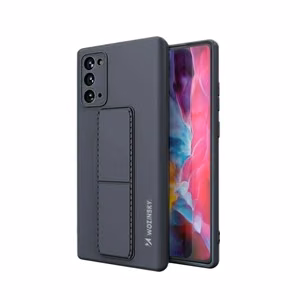 Wozinsky Kickstand Case silikoonümbris alusega Samsung Galaxy Note 20 tumesinine
