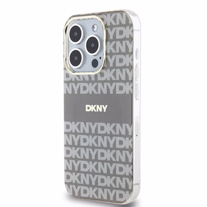 DKNY IML Mono & Stripe MagSafe ümbris jaoks iPhone 15 Pro Max - beige