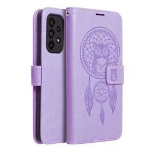 MEZZO Book ümbris jaoks SAMSUNG A53 5G dreamcatcher lilla