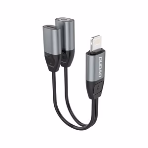 Heliadapter Dudao L17i lightning-lt (1x3.5mm; 1x lightning)