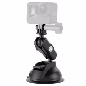 TELESIN Universal Suction Cup Hoidja with phone hoidja and action camera mounting TE-SUC-012