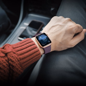 Силиконовый ремешок APS для Apple Watch 38/40/41мм ремешок для часов браслет - мятный