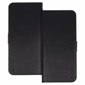 WONDER COMMON Universal Book Case (SIZE S) for Iphone 12/13/Samsung S6/A5 2016/Xcover 4/S22/Huawei P8 2017 black