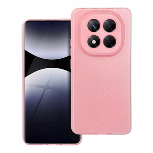 Чехол для Xiaomi Redmi Note 14 PRO 4G Clear Case 2 mm Blink розовый