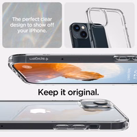 Spigen Ultra Hybrid iPhone 14 ümbris - läbipaistev