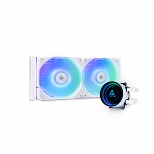 Chieftec ICEBERG 240-RGB-W Computer case All-in-one liquid cooler 12 cm valge