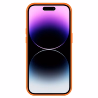 TEL PROTECT MagSilicone Ümbris jaoks Iphone 14 oranž