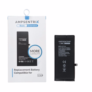 AmpSentrix Basic aku iPhone 11 jaoks (suure mahutavusega 3550 mAh)