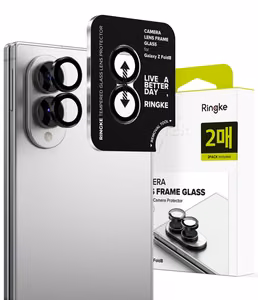 Ringke kaameraraami kaitse Samsung Galaxy Z Fold 8-le, must, 2 tk