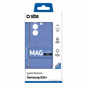 SBS Instinct Mag ümbris Samsung Galaxy S26 Plus jaoks, MagSafe ühilduv - sinine