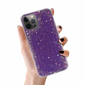 Brilliant Läbipaistev Ümbris jaoks Iphone 12 Pro Max Lilla