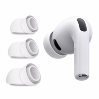 Tech-Protect Ear Tips jaoks AirPods Pro 3 in sizes S / M / L 3-pack - valge